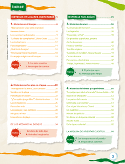 2.Historias con los pies en el agua ..............20