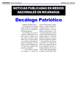 Dec&aacute;logo Patri&oacute;tico
