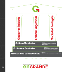 Ejes transversales: Hacia una Gesti&oacute;n Gubernamental Distintiva