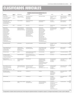 clasificados judiciales