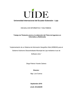 Universidad Internacional del Ecuador Extensi&oacute;n