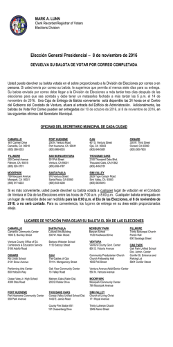 return your completed vote by mail ballot