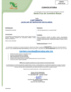 Capturista Juventino Rosas