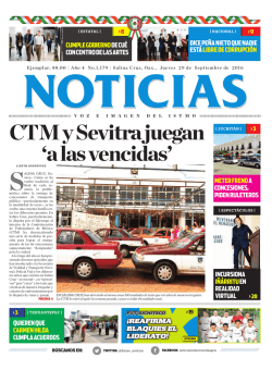 NOTICIAS Voz e Imagen de Oaxaca