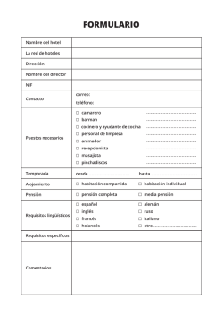 Descargar formulario - JOB FOCUS