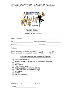 bolet&iacute;n de inscripci&oacute;n
