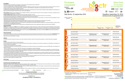 R&egrave;gles / Rules / Reglamento - Biennale Internationale d`estampe