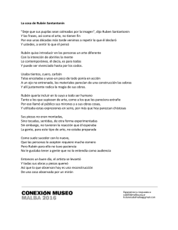 La cosa de Rub&eacute;n Santantonin