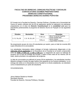 Derecho Constitucional en la modalidad oral