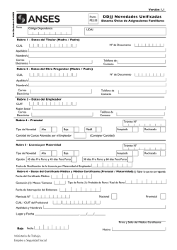 Formulario PS.2.55 Maternidad y Prenatal