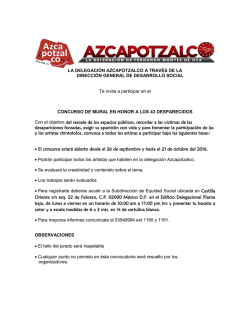 LA DELEGACI&Oacute;N AZCAPOTZALCO A TRAV&Eacute;S DE LA DIRECCI&Oacute;N