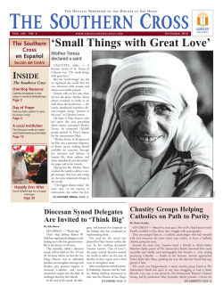 Current Issue PDF - The Southern Cross