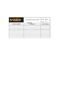 VIGIA DE SEGURIDAD Y SALUD EN EL TRABAJO