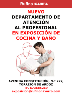 nuevo departamento de atenci&oacute;n al profesional en