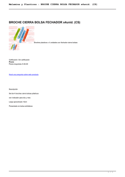 BROCHE CIERRA BOLSA FECHADOR x4unid. (CS)