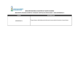 BIBLIOGRAF&Iacute;A ENFERMERO-A IESS hospitales nivel 3.xlsx