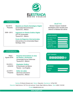 FORMACI&Oacute;N OBJETIVO EXPERIENCIA