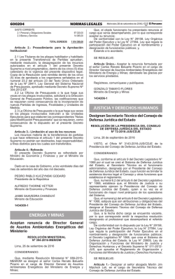energia y minas justicia y derechos humanos - Peruana