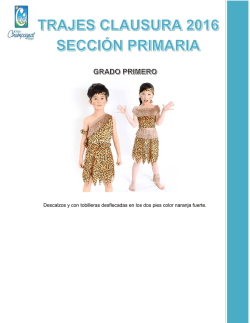 descargar trajes clausura 2016 secci&oacute;n primaria