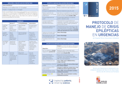 Crisis Comiciales Servicio de Urgencias HCU de Valladolid