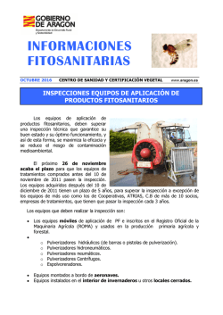 informaciones fitosanitarias