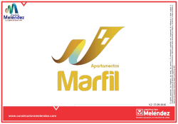 Presentaci&oacute;n MARFIL - Constructora Melendez