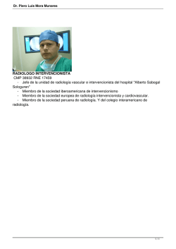 Dr. Piero Luis Mora Munares