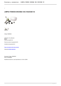Piscinas y accesorios : LIMPIA FONDOS SKOOBA VAC