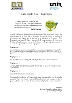 El alien&iacute;gena