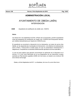 ayuntamiento de &uacute;beda (ja&eacute;n)