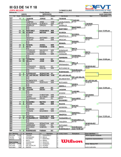 cuadros y horarios g3 14 y 18 mir