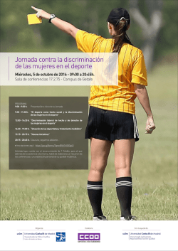 Cartel de la Jornada