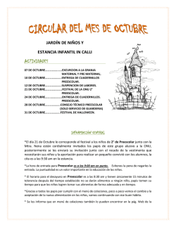 actividades - Plantel Educativo In Calli