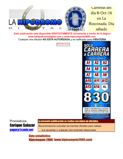 DESCARGUE el Retrospecto&mdash;&ndash;>>> Clic aqu&iacute;