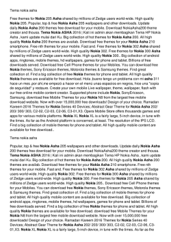 Tema nokia asha