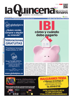 corredor del - La Quincena