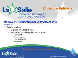 Presentaci&oacute;n de PowerPoint