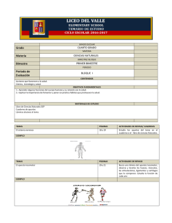 Ciencias Naturales - Liceo Del Valle AC