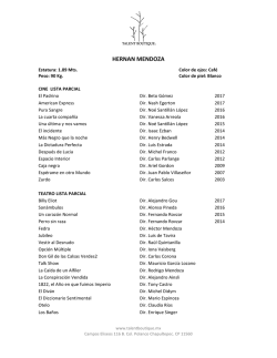 hernan mendoza - Talent Boutique