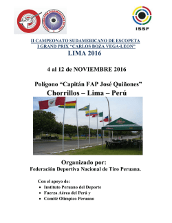 Chorrillos &ndash; Lima &ndash; Per&uacute;