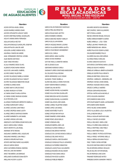 Nombre Nombre Nombre