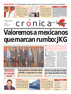 B&uacute;scanos en tiendas OXXO - La Cr&oacute;nica de Hoy en Hidalgo