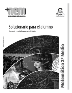 Clase 22 Solucionario Segundo Medio MAS NEM