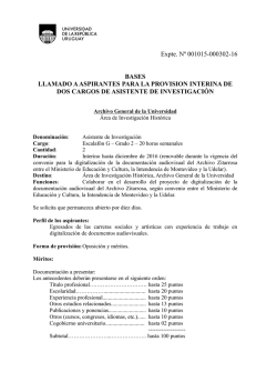 Bases G&deg;2 - centro universitario rivera