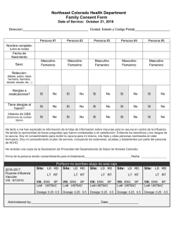 Northeast Colorado Health Department