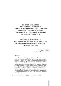 de morir como perros a me pinto solo cuatro u&ntilde;as. una mirada