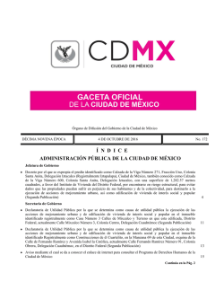 &iacute; ndice administraci&oacute;n p&uacute;blica de la ciudad de m&eacute;xico