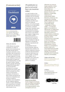 [Comunicaci&oacute;n] - Plaza y Vald&eacute;s