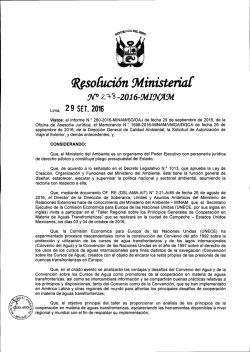 so{uci&oacute;n9dinisteriol - Ministerio del Ambiente