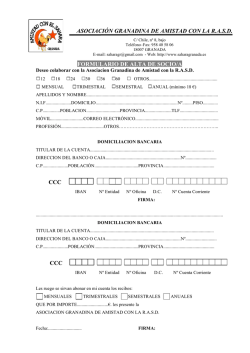 Documento 1 Solicitiud de alta como socio o socia
